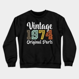 Vintage 1974 Original Parts Crewneck Sweatshirt